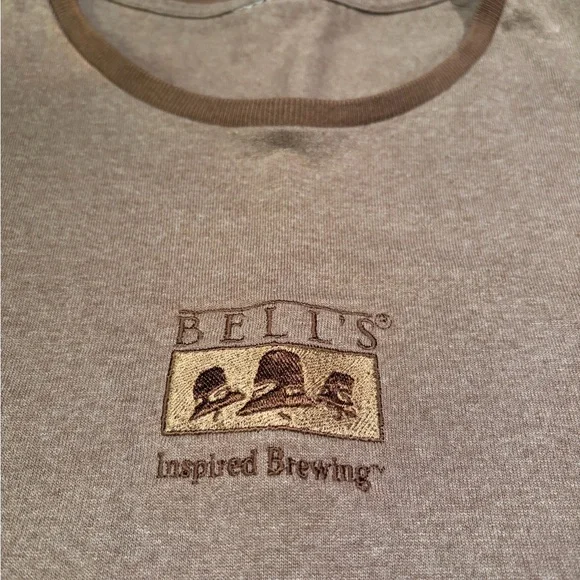 Vintage Bell's Brewing (Michigan) Brown Graphic T-Shirt - Picture 2 of 4